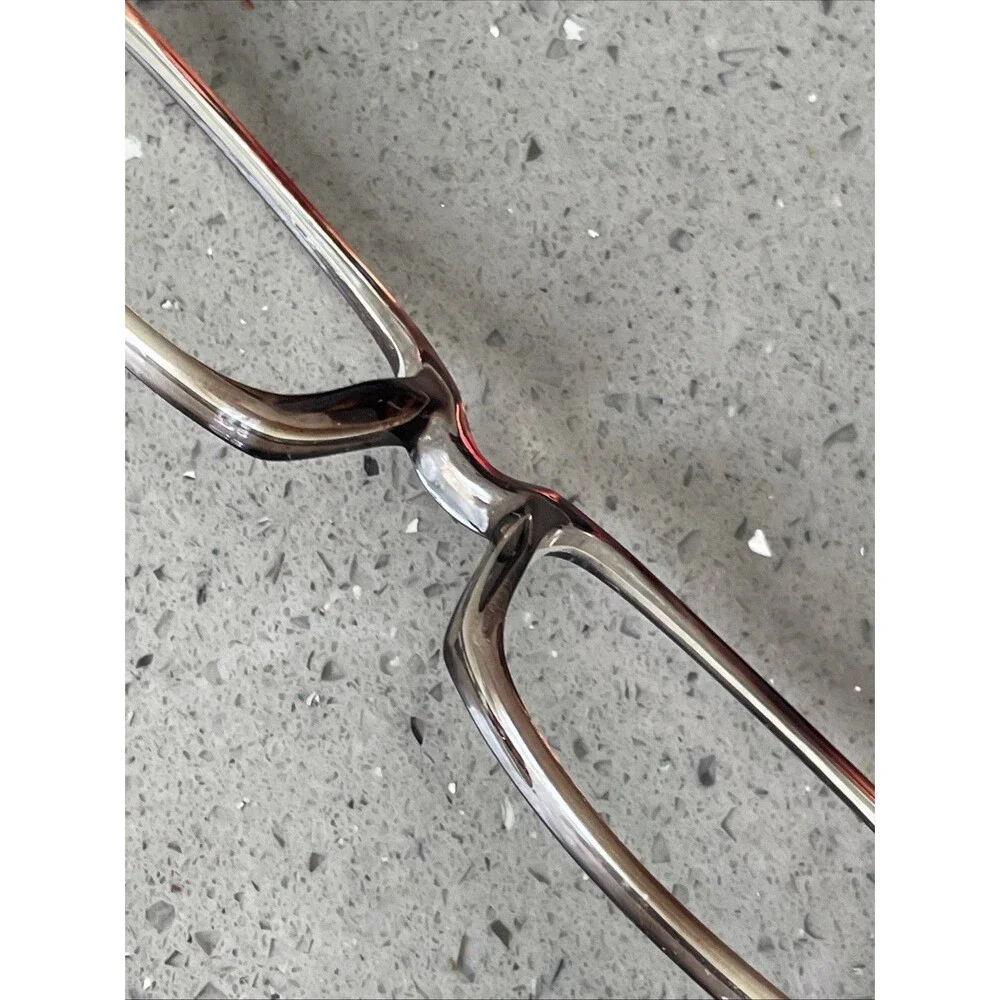 ZIMCO EYEGLASSES FRAMES ONLY BROWN / CRYSTAL S317 FULL RIM BRN/CRYST